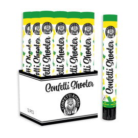 Confetti Shooter Groen Geel 38 cm
