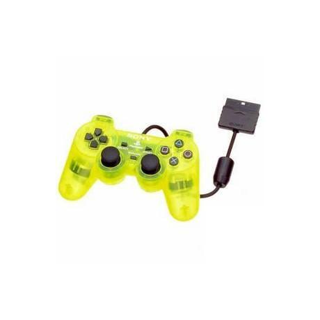Sony PS2 Controller Dualshock 2 Transparant Geel