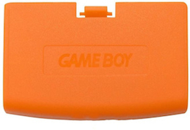 Game Boy Advance Batterijklepje Oranje (Third Party) (Nieuw)