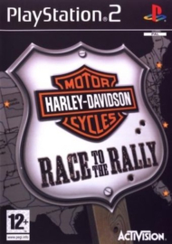 Harley Davidson Motor Cycles Race to the Rally