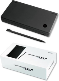 Nintendo DSi Zwart in Doos (Nette Staat & Krasvrije Schermen)
