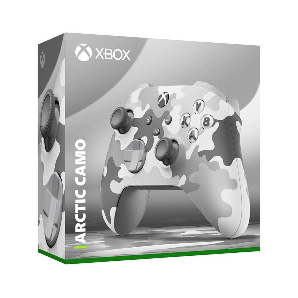 Microsoft Xbox Series X & S Controller Arctic Camo in Doos