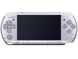 PSP Slim & Lite 3000 Zilver (Nette Staat & Krasvrij Scherm)