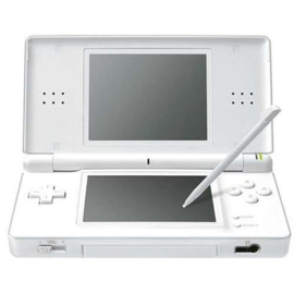 Nintendo DS Lite Wit (Nette Staat & Krassen op Onderscherm)