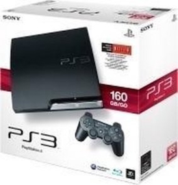 Playstation 3 Slim 160GB + Controller in Doos