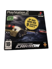 PS2 Demo DVD Need for Speed Carbon