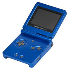 Nintendo Game Boy Advance SP Blue (Nette Staat & Krasvrij Scherm)