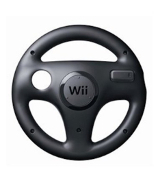 Nintendo Wii Stuur / Wheel Zwart Origineel