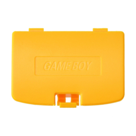 Game Boy Color Batterijklepje Geel (Third Party) (Nieuw)