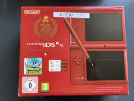 Nintendo DSi XL Super Mario Bros 25th Anniversary Edition in Doos (Nette Staat & Krasvrije Schermen)