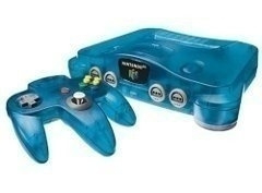 Nintendo 64 Atomic Blue + Controller