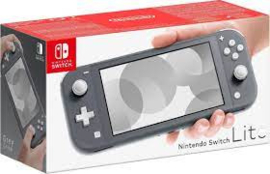 Nintendo Switch Lite Grijs in Doos (Nette Staat & Krasvrije Schermen)