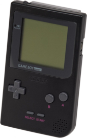 Nintendo Game Boy Pocket Zwart - Zonder Batterijklepje (Nette Staat & Zeer Mooi Scherm)