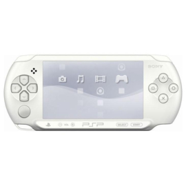 PSP Street E1000 Wit (Nette Staat & Krasvrij Scherm)