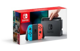 Nintendo Switch Console Set Blauw / Rood V1 in Doos - Unpatched (Nette Staat)