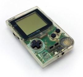 Nintendo Game Boy Pocket Transparant (Nette Staat & Krasvrij Scherm)