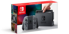 Nintendo Switch Console Set Grijs V1 in Doos (Nette Staat & Krasvrij Scherm)