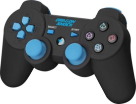 PS3 Controller Dragon War Zwart/Blauw