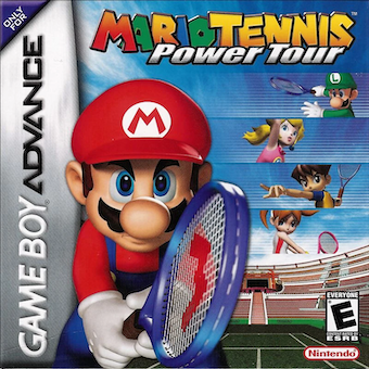 Mario Power Tennis - Gameboy Advance (Losse Cassette)