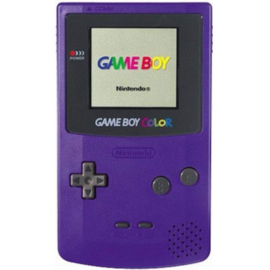 Nintendo Game Boy Color Purple in Doos (Nette Staat & Krasvrij Scherm)