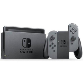 Nintendo Switch Console Set Grijs V2 in Doos (Nette Staat & Krasvrij Scherm)