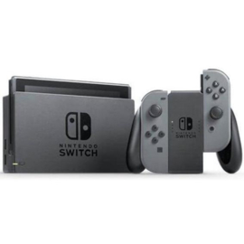 Nintendo Switch Console Set Grijs V2 (Nette Staat & Krasvrij Scherm)