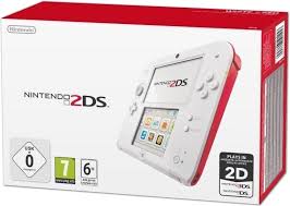 Nintendo 2DS Wit/Rood in Doos (Nette Staat)