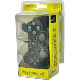 Sony PS2 Controller Dualshock 2 Zwart (Nieuw)