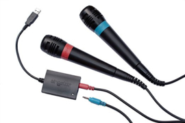 2x Originele Singstar Microfoon Wired PS2, PS3