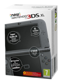 New Nintendo 3DS XL Zwart in Doos (Nette Staat & Krasvrije Schermen)