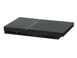 Losse Playstation 2 Console Slim Zwart - Leest Geen Discs
