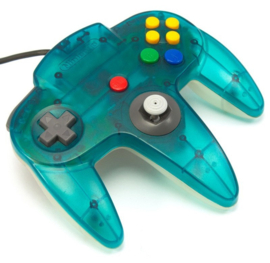 Nintendo 64 Controller Aqua Blue Origineel