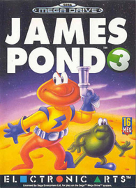 James Pond 3 - Sega Genesis - NTSC (Losse Cartridge)