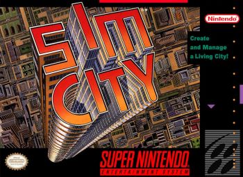 Sim City (Losse Cassette)