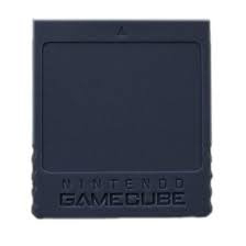 Gamecube Memory Card 251 Blocks Zwart