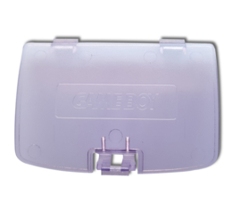 Game Boy Color Batterijklepje Transparent Paars (Third Party) (Nieuw)