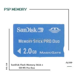 Sony Memory Stick Pro Duo 2GB MagicGate Blauw/Zwart