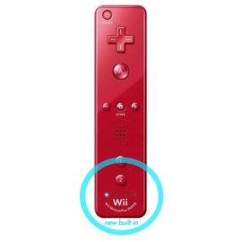 Wii Controller / Remote Motion Plus Rood Origineel