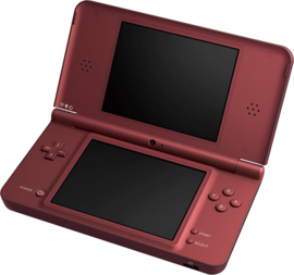 Nintendo DSi XL Wijnrood in Doos (Nette Staat & Krasvrije Schermen)