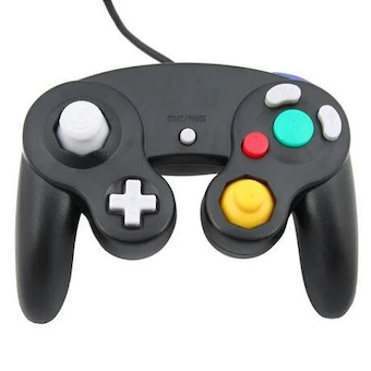 Gamecube Controller Zwart (Third Party)
