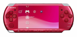 PSP Slim & Lite 3000 Radiant Red (Nette Staat & Krasvrij Scherm)