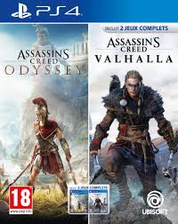Assassin's Creed Odyssey & Assassin's Creed Valhalla (Buitenlands Doosje) (Nieuw)