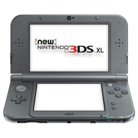 New Nintendo 3DS XL Zwart in Doos (Nette Staat & Krasvrije Schermen)