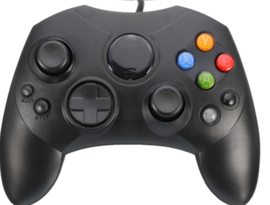 Xbox Classic S Controller Zwart (Third Party) (Nieuw)