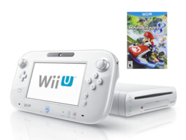 Wii U Console 8GB Wit + Gamepad (Mario Kart 8 Bundel)