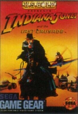 Indiana Jones and the Last Crusade - Sega Game Gear (Losse Cassette)