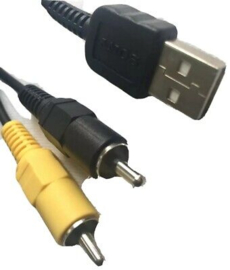 Sony ZCAT 2035-0930 / ZCAT 2035-030 Audio Video / USB Cable