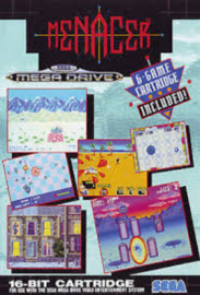 6 Game Cartridge - Menacer in Doos - Sega Megadrive