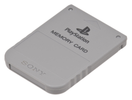 Sony PS1 1MB Memory Card Grijs