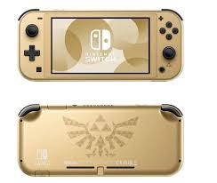 Nintendo Switch Lite Hyrule Edition (Nette Staat & Krasvrij Scherm)